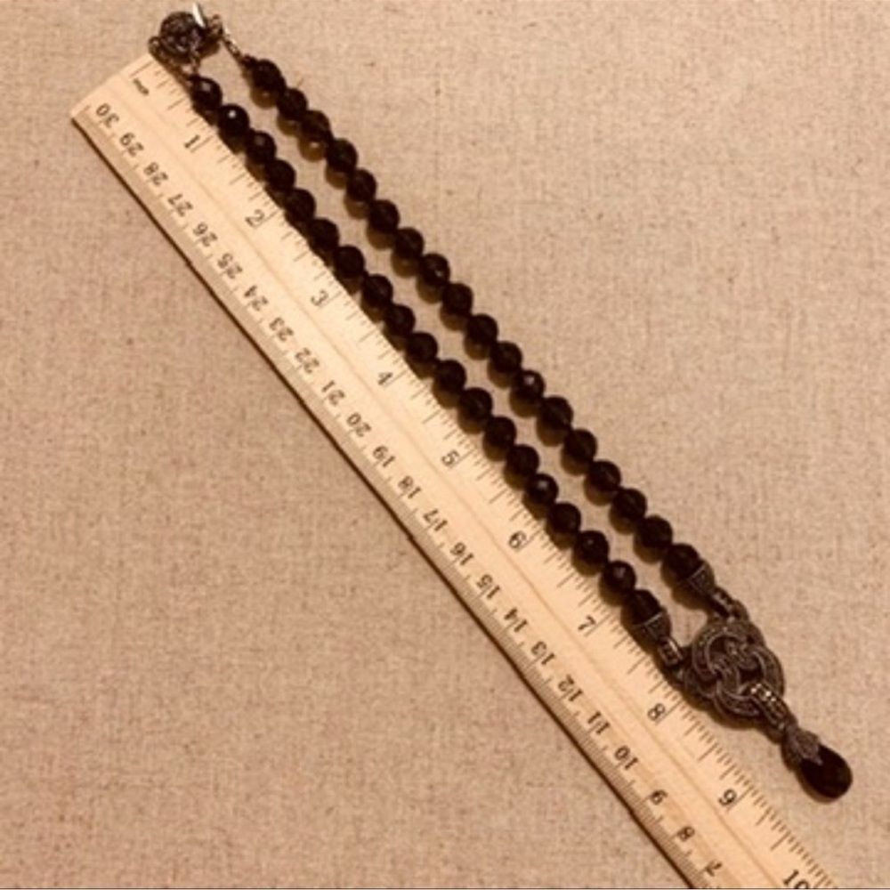 Judith Jack  | Necklace | Marcasite & Smoky Quartz Pendant - Picture 10 of 11